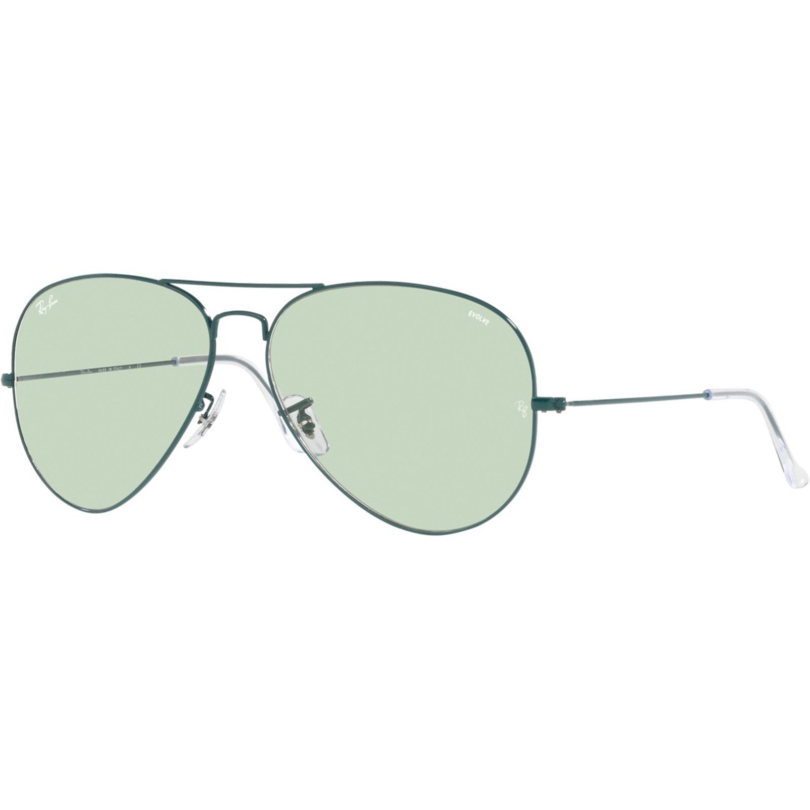 Ray-Ban Solid Evolve Adult Aviator Polarized Sunglasses-0RB3025
