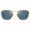 Ray-Ban Frank Titanium Men's Aviator Polarized Sunglasses (Refurbished, Without Tags)