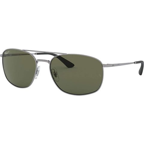 Ray-Ban RB3654 Men's Wireframe Polarized Sunglasses (Brand New)