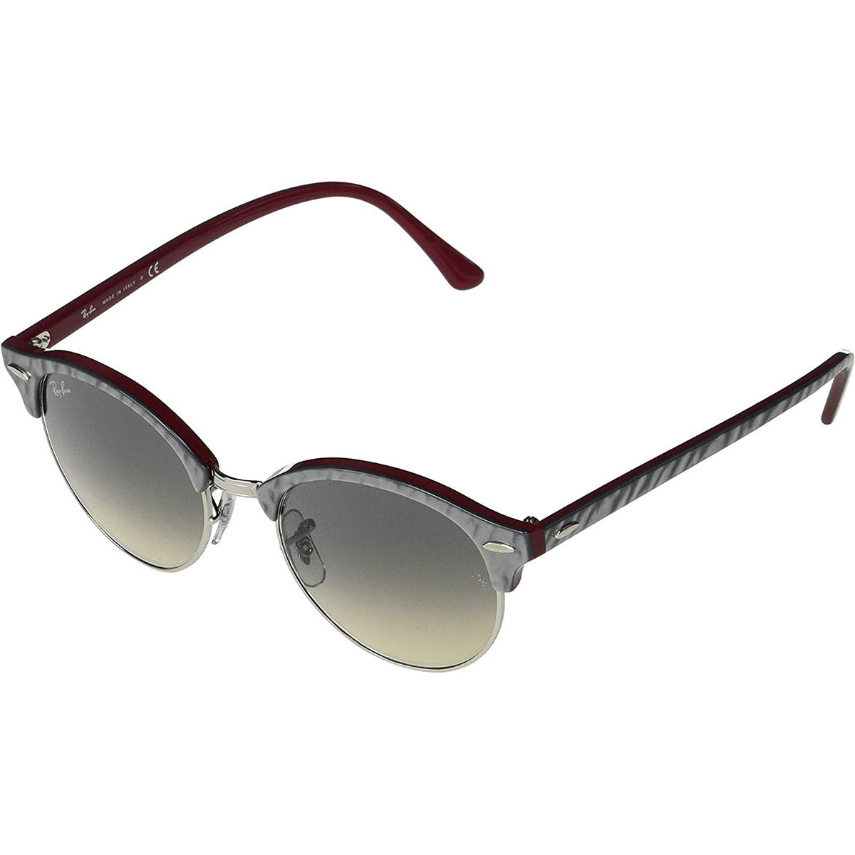 Ray-Ban Clubround Marble Adult Lifestyle Sunglasses-0RB4246