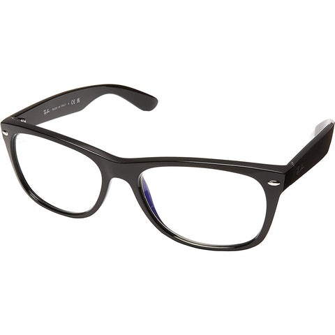 Ray-Ban New Wayfarer Blue-Light Clear Adult Lifestyle Sunglasses (Brand New)