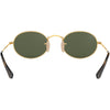 Ray-Ban Oval Flat Lenses Men's Lifestyle Sunglasses (Brand New)