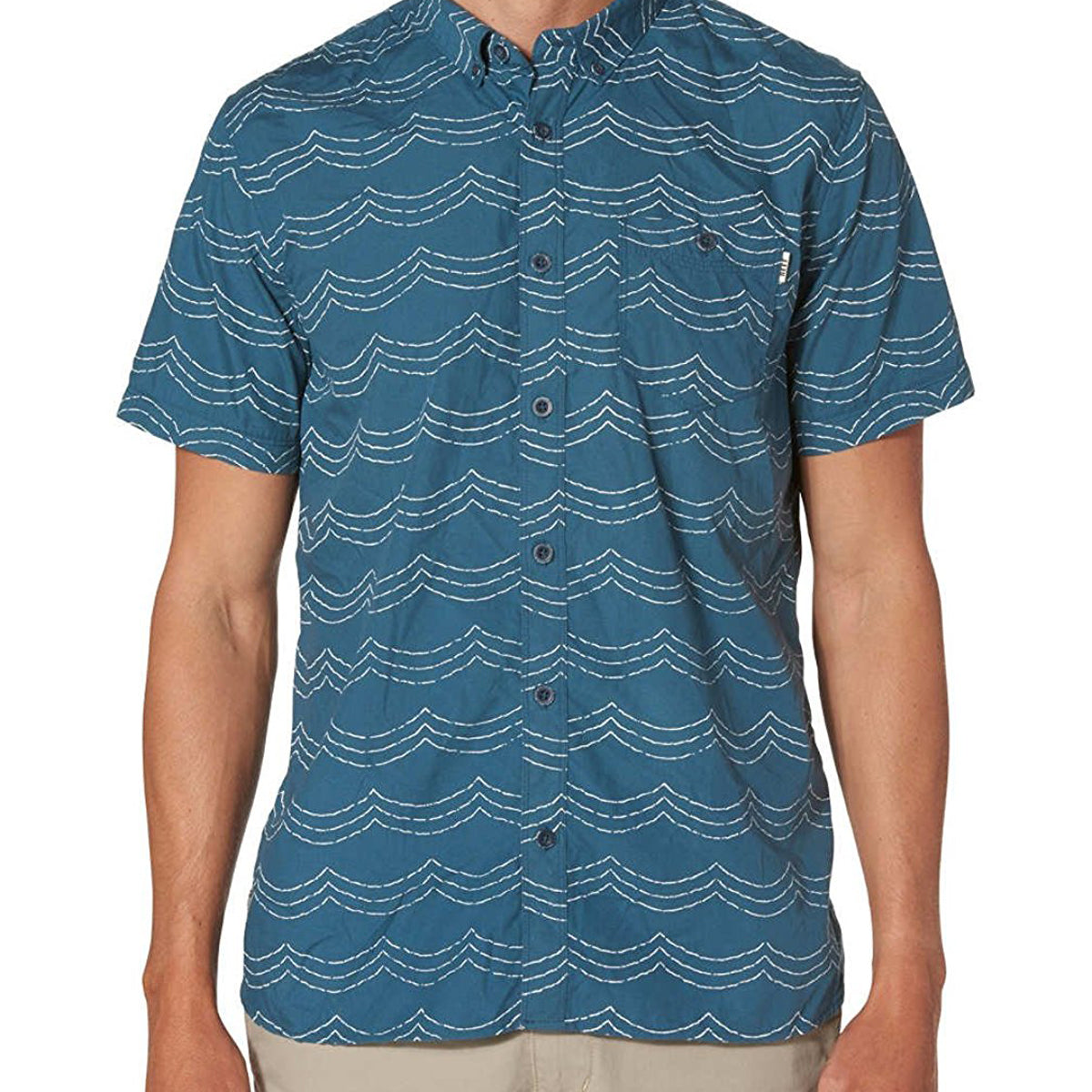 Reef Future Men's Button-Up Short-Sleeve Shirts-RF-0A-2YCZIND