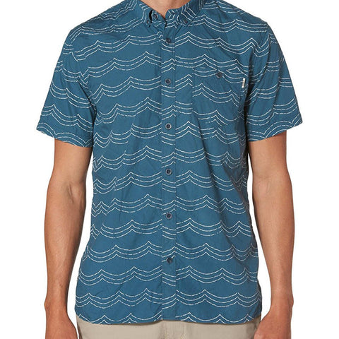 Reef Future Men's Button-Up Short-Sleeve Shirts (Brand New)