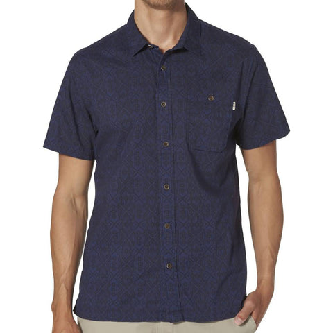 Reef Tribe Men's Button-Up Short-Sleeve Shirts (Brand New)