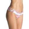 Roxy Sea Stripe Knotted Scooter Women's Bottom Swimwear (Brand New)