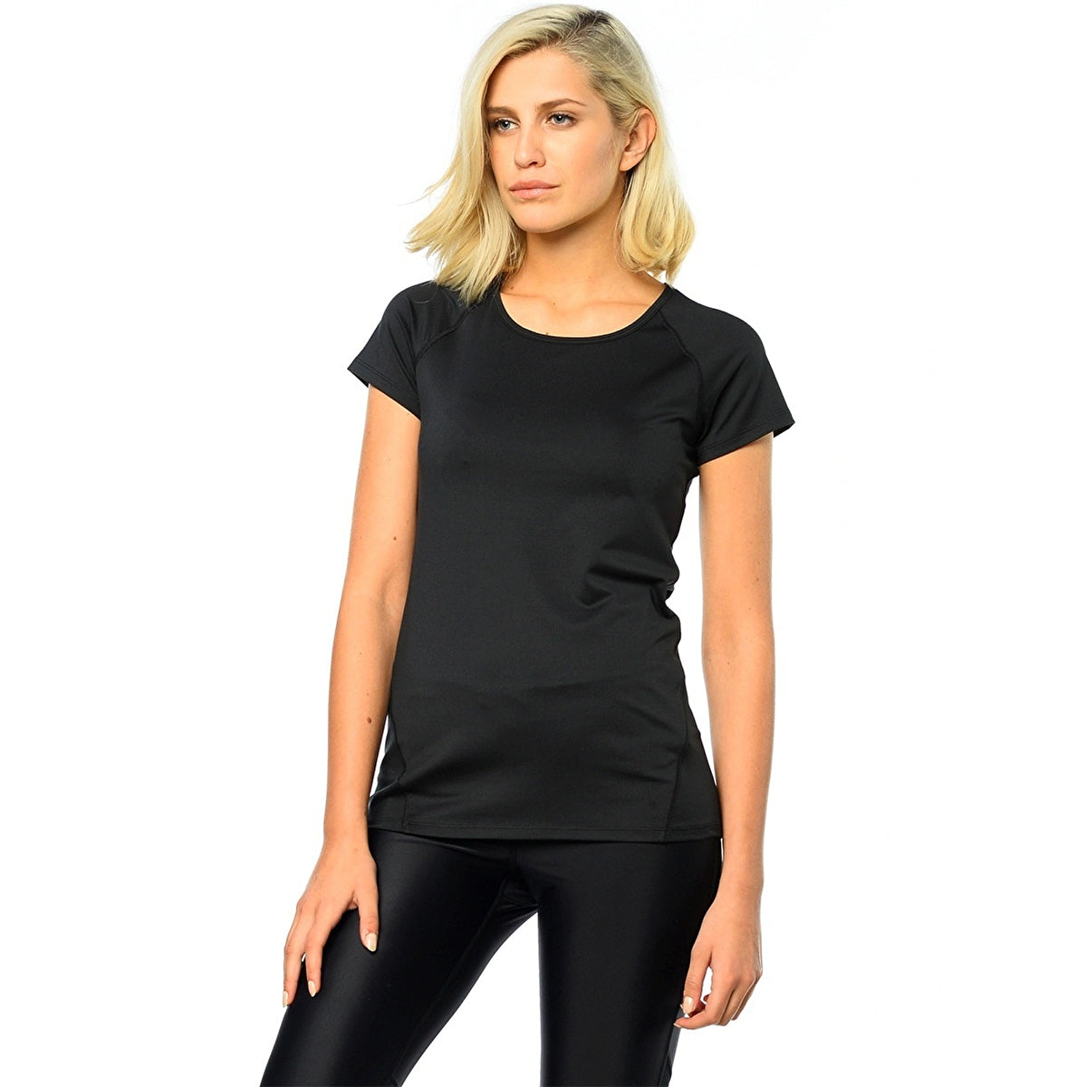 Roxy Tri Me Women's Short-Sleeve Shirts - True Black