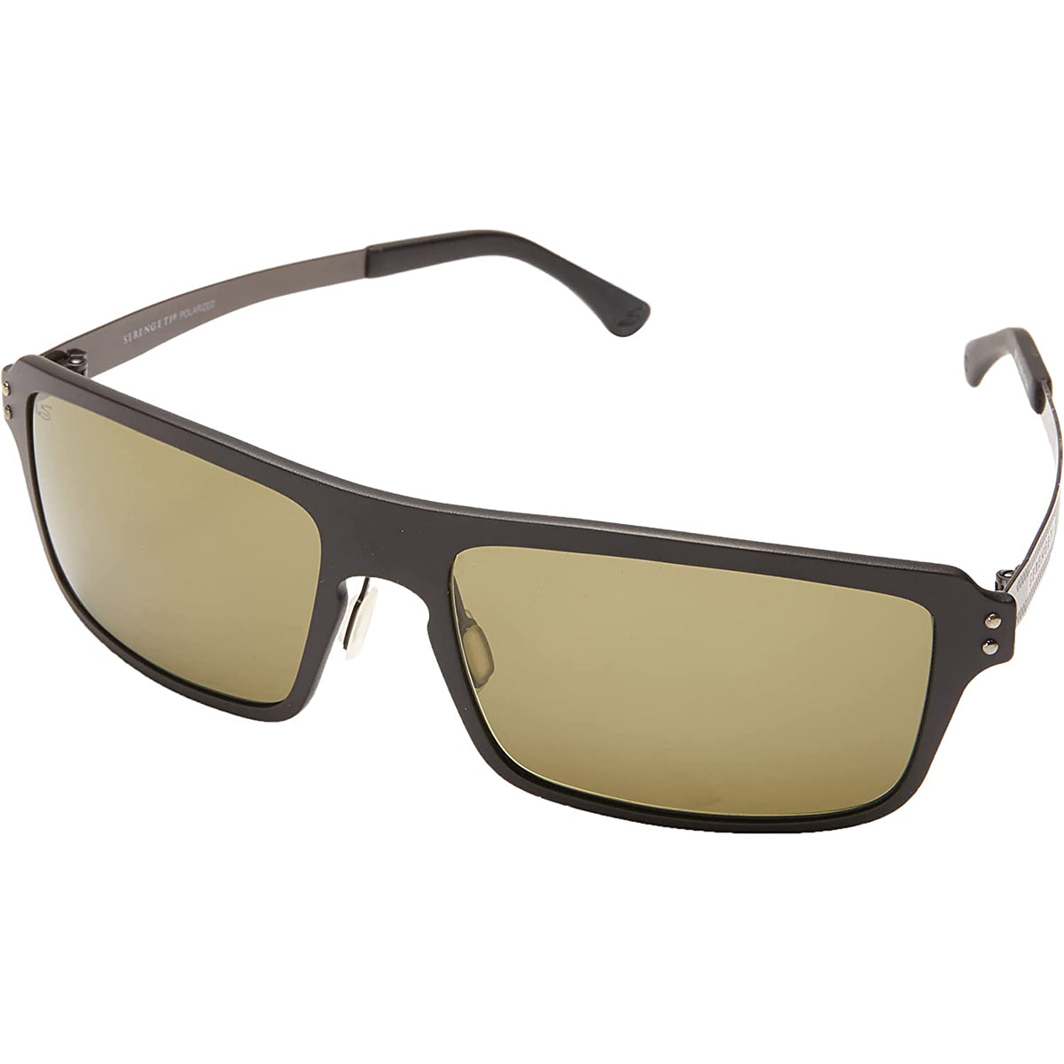 Serengeti Udine Sunglasses, Shiny Taupe Tortoise Frame, Polarized