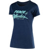 Troy Lee Designs Peace & Wheelies Women's Short-Sleeve Shirts (Brand New)