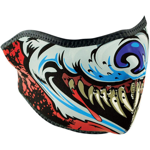 Zan Headgear Neoprene Lethal Threat Half Adult Face Masks (Brand New)