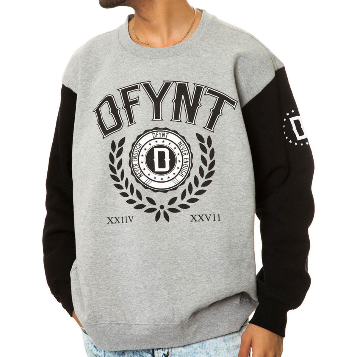 Defyant Crest Crewneck Adult Sweatshirts-12c