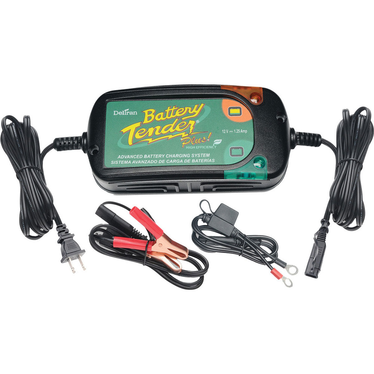 Deltran Battery Tender Plus 1.25AMP 56-1133 Motorcycle Battery Charger-56-1133-1