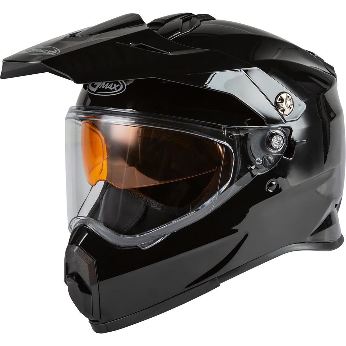 GMAX AT-21Y Solid Dual Lens Youth Snow Helmets-72-7200-3