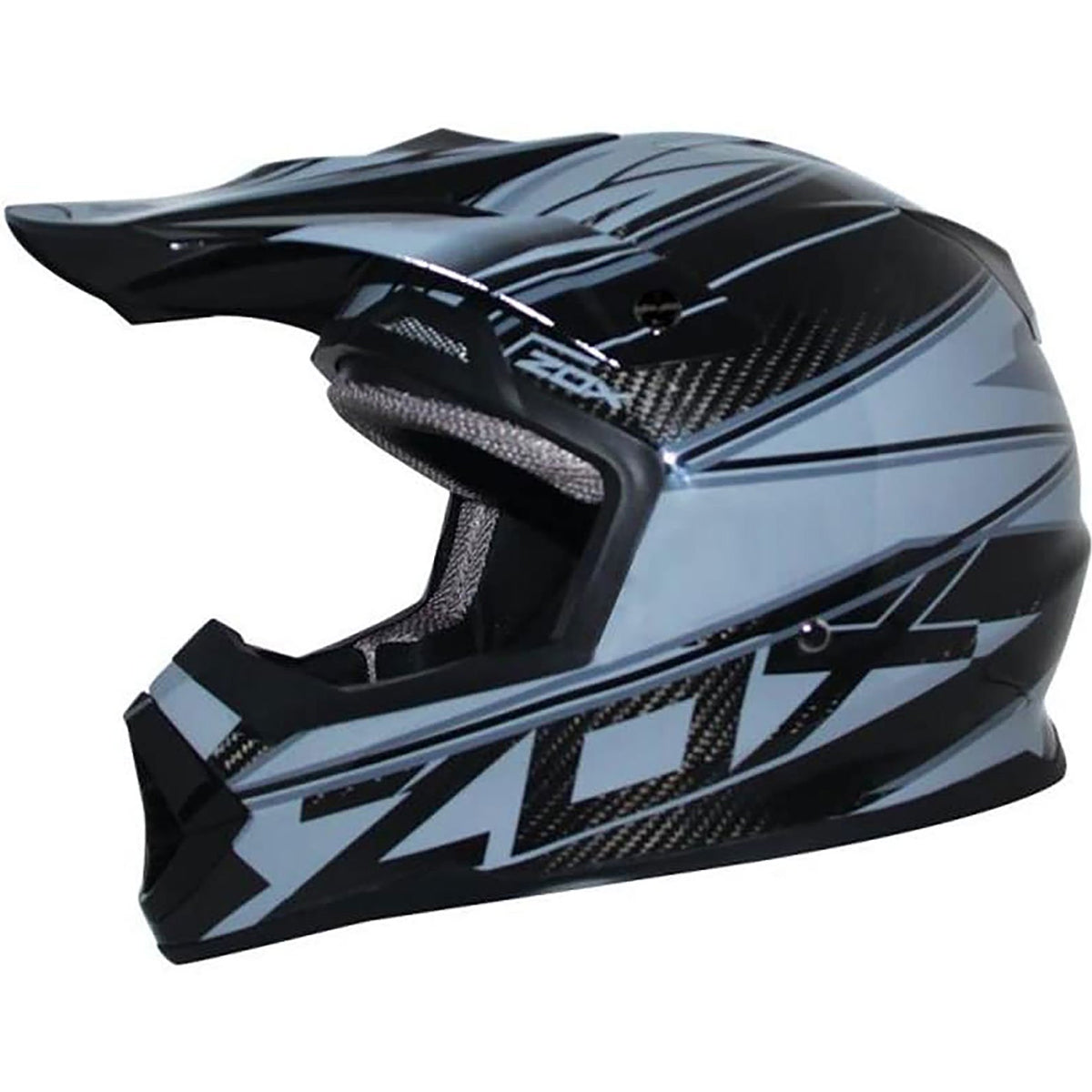Zox Matrix Carbon Abyss Adult Off-Road Helmets-88-32221