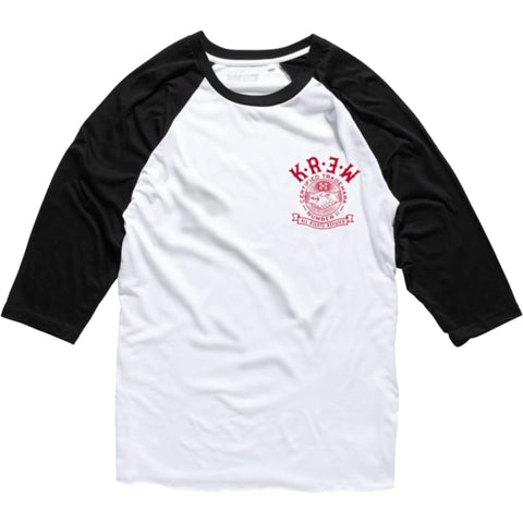 KR3W Union Raglan Men's 3/4-Sleeve Shirts (Brand New)