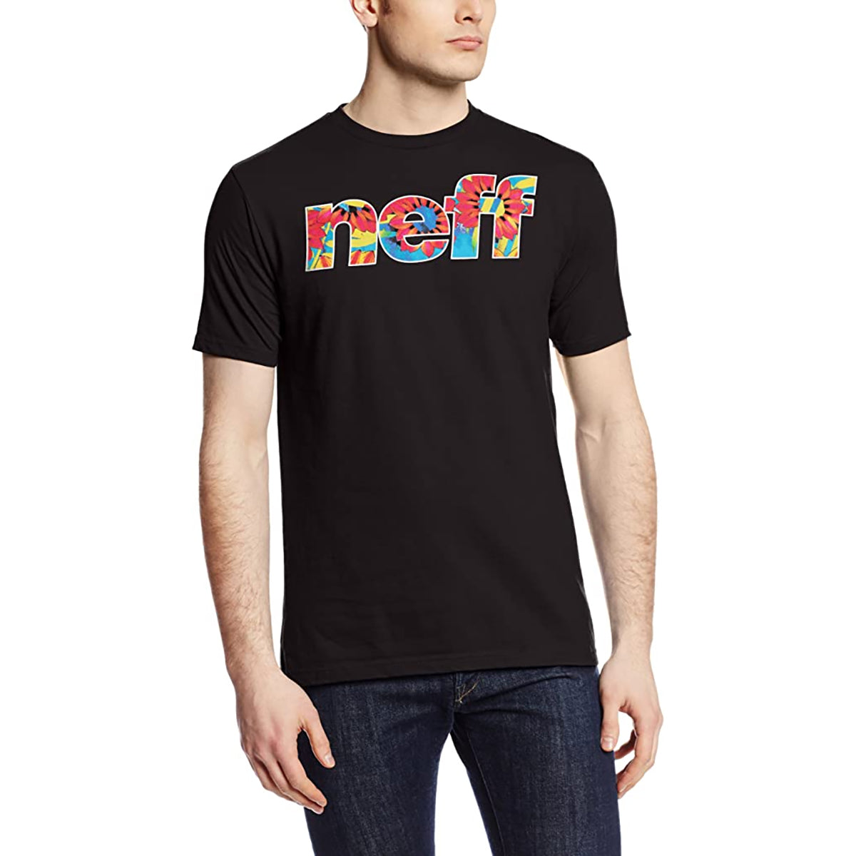 Neff Corpi Filled Men's Short-Sleeve Shirts - Black